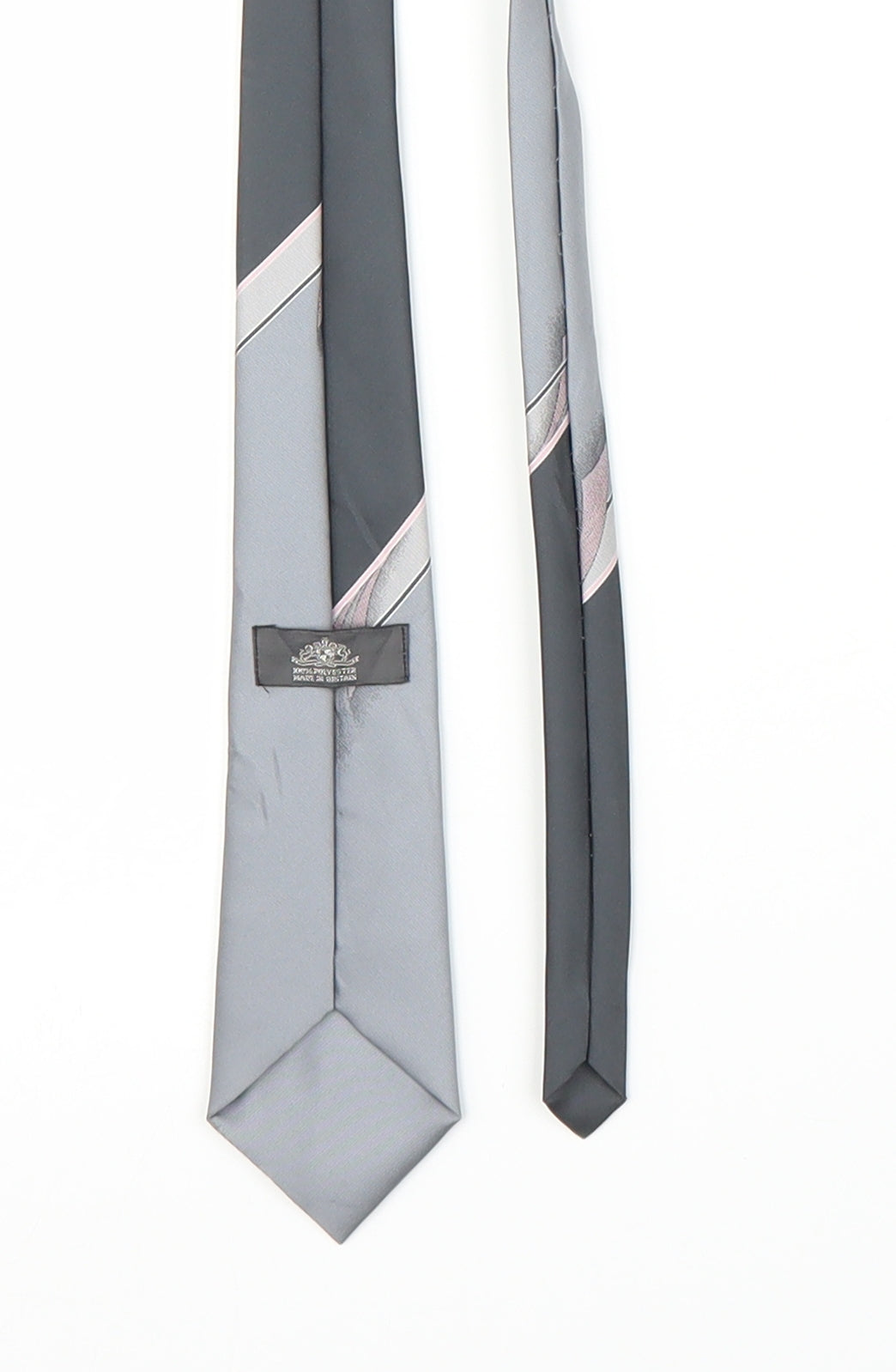 Preworn Mens Grey   Pointed Tie One Size