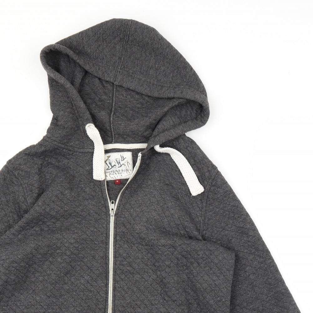 New Look Womens Grey   Full Zip Hoodie Size 16
