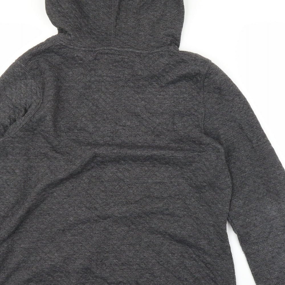 New Look Womens Grey   Full Zip Hoodie Size 16