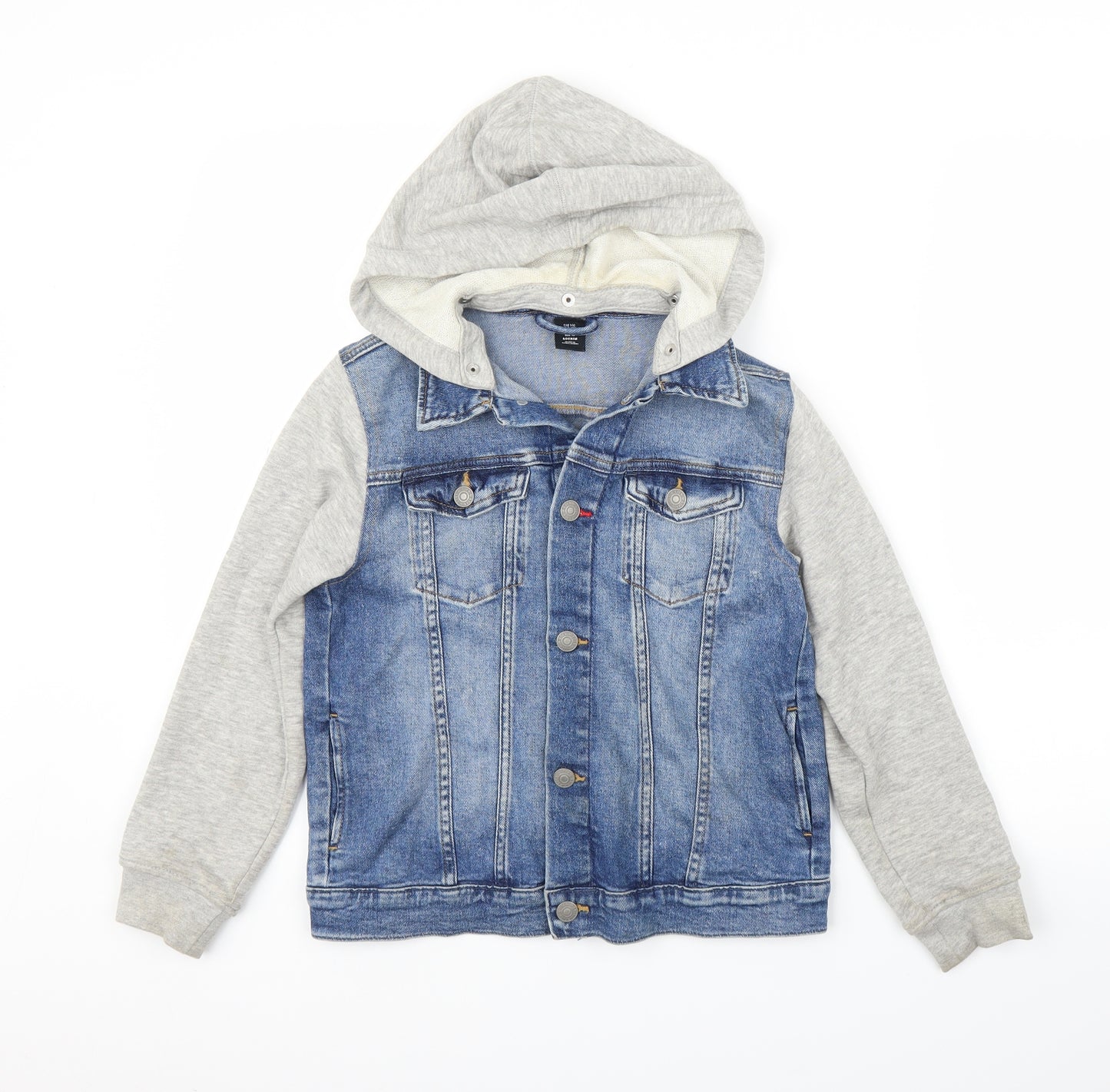 H&M Girls Blue   Jacket  Size 9 Years