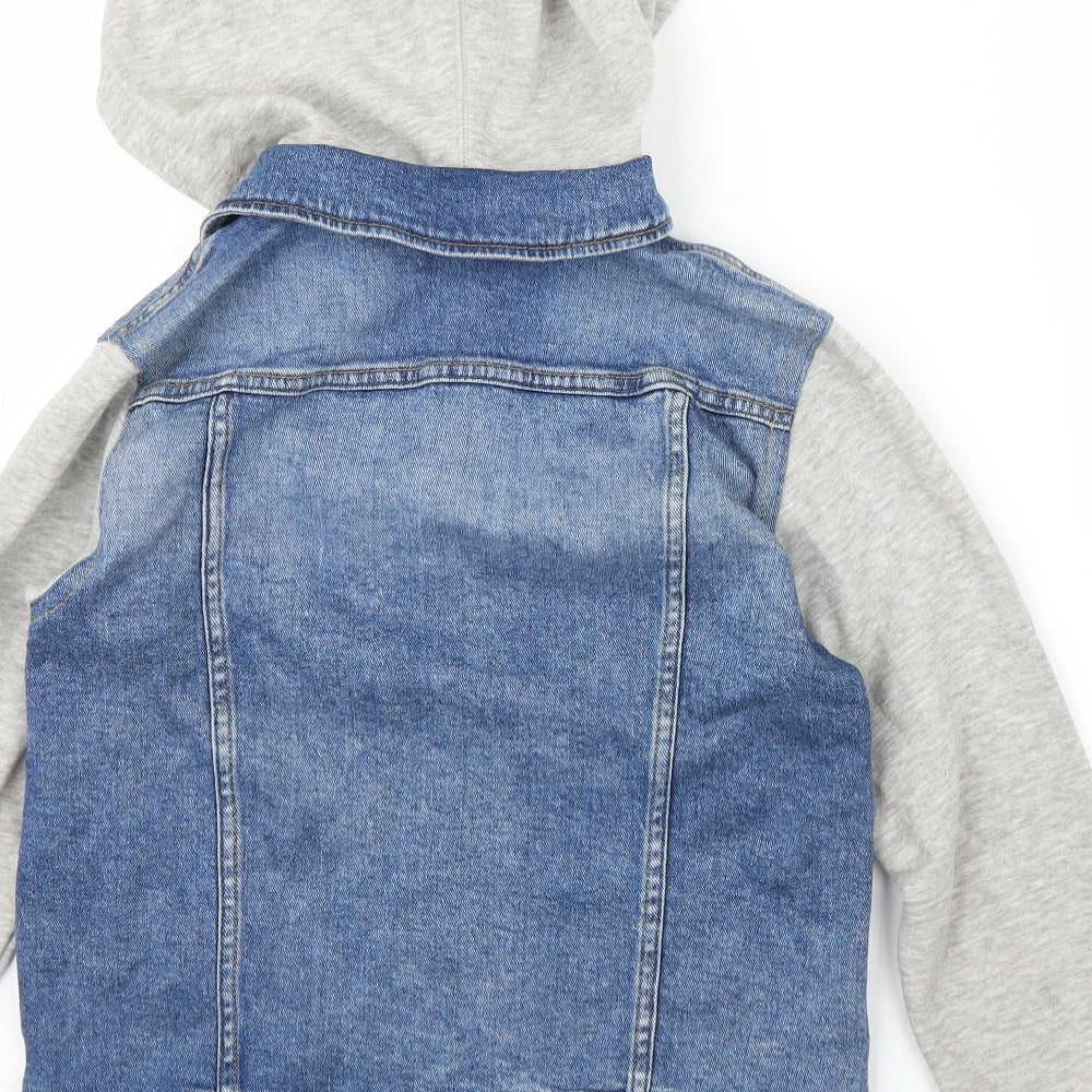 H&M Girls Blue   Jacket  Size 9 Years