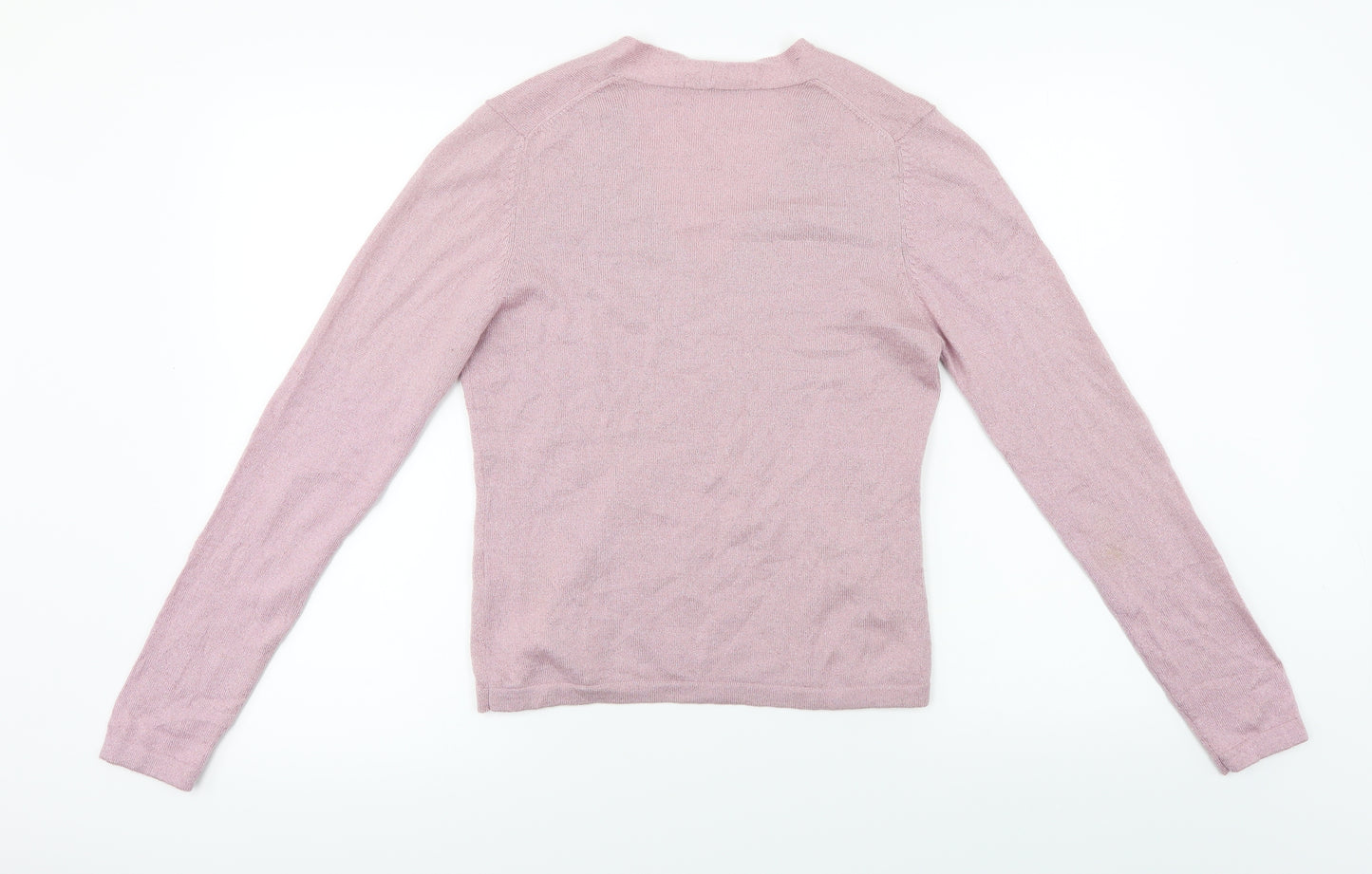 Marks and Spencer  Womens Pink   Henley Jumper Size 12