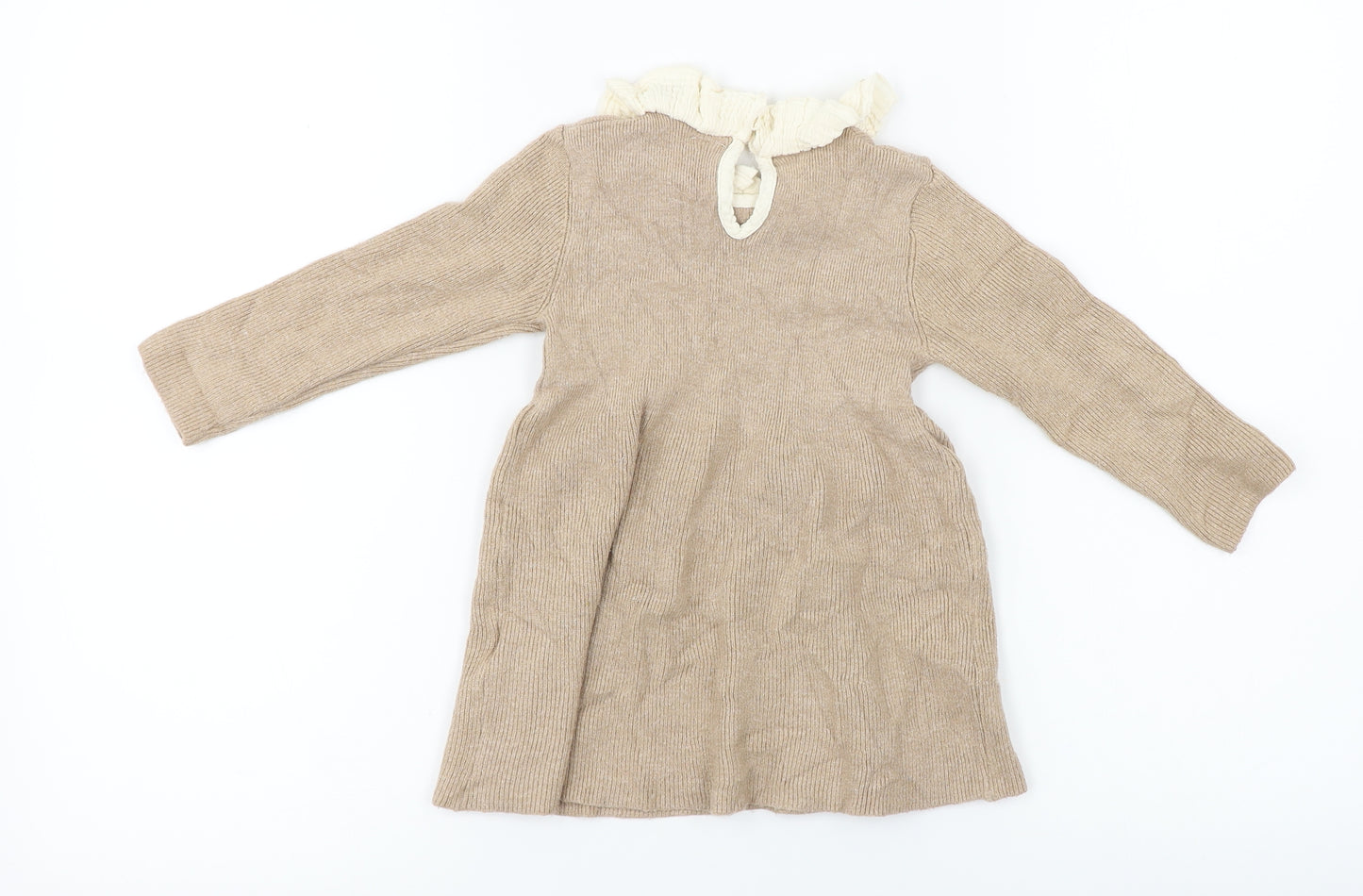 Zara  Girls Beige   A-Line  Size 12-18 Months