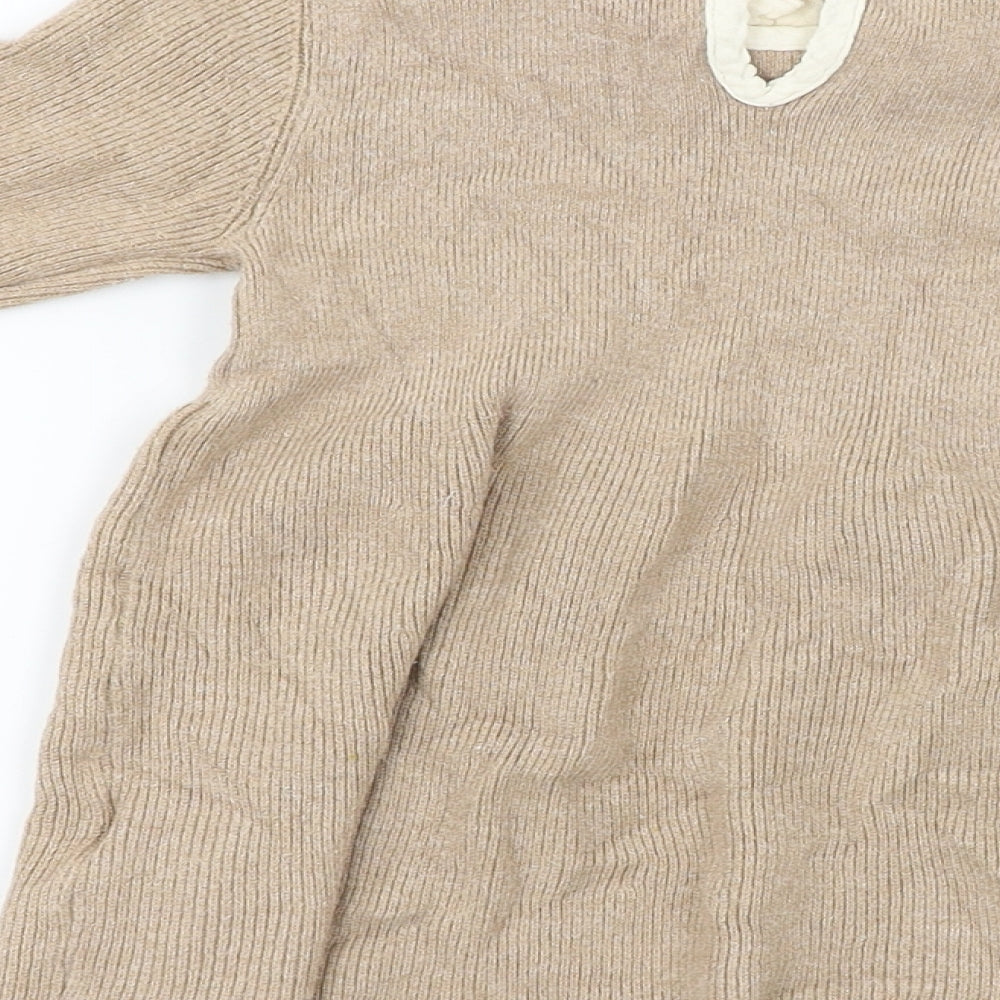 Zara  Girls Beige   A-Line  Size 12-18 Months