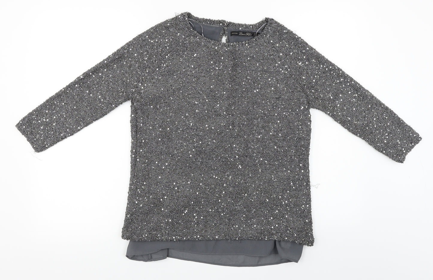 Zara Knit  Womens Grey   Pullover Jumper Size M