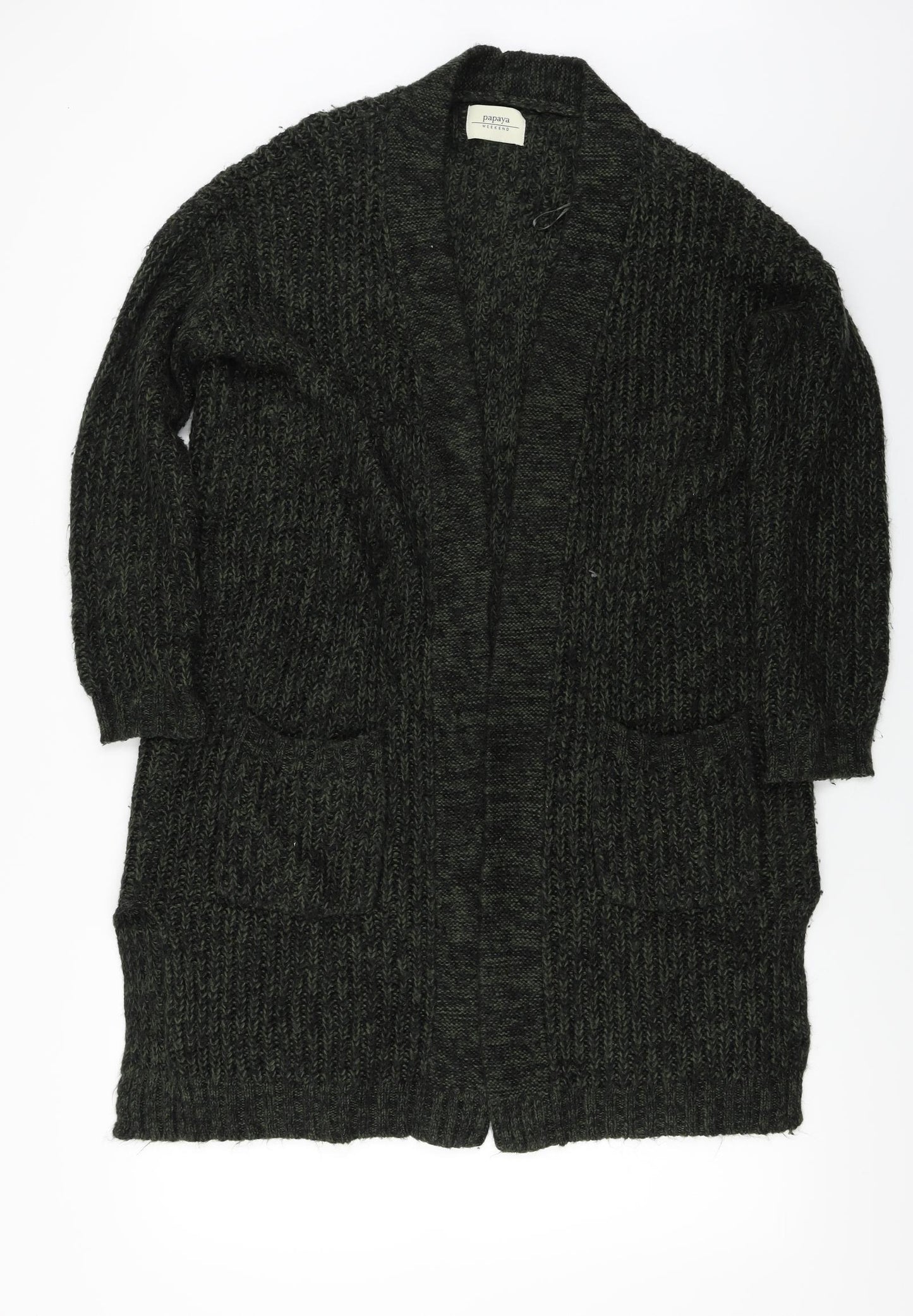 Papaya  Womens Green   Cardigan Jumper Size M