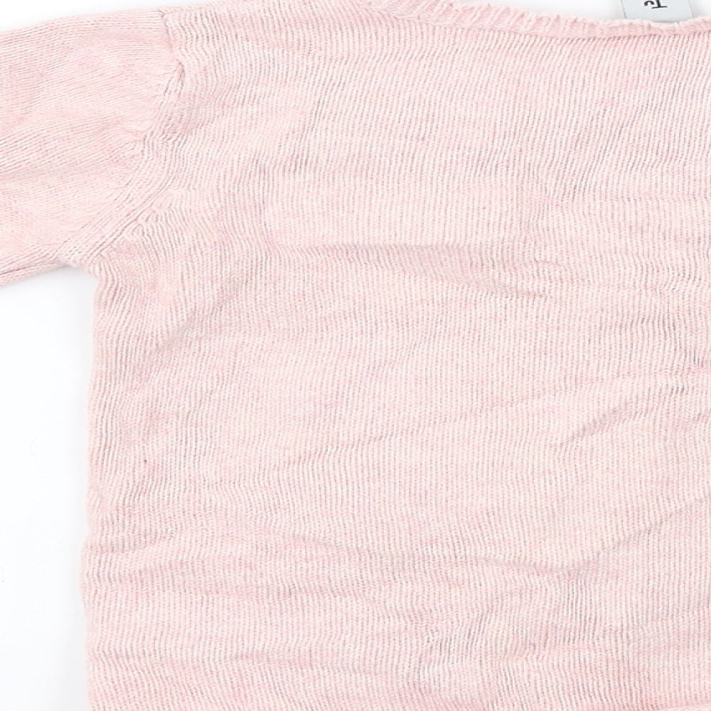 TU Girls Pink   Cardigan Jumper Size 5-6 Years