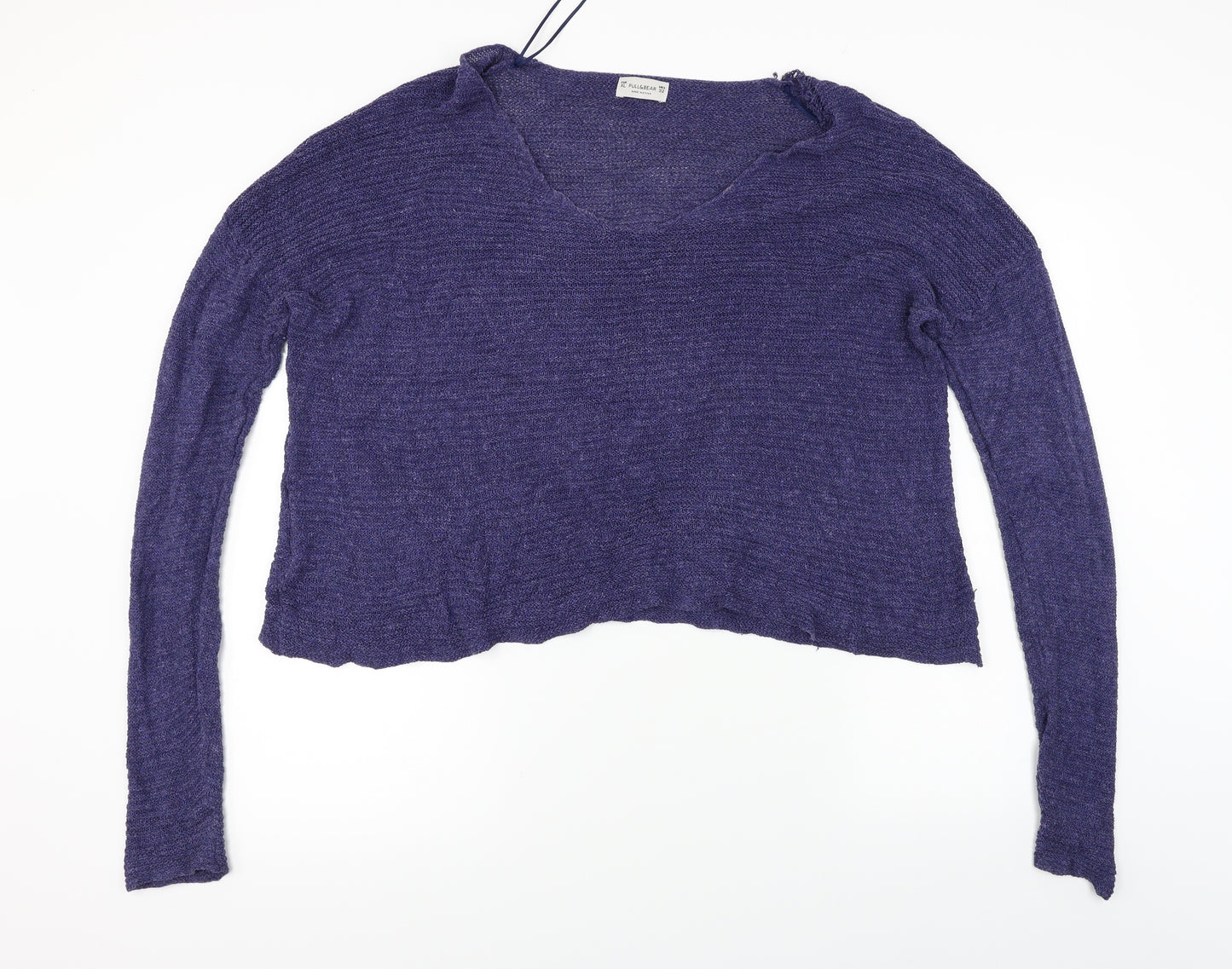Pull&Bear  Womens Blue   Pullover Jumper Size XL