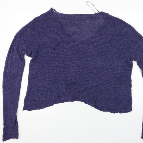 Pull&Bear  Womens Blue   Pullover Jumper Size XL