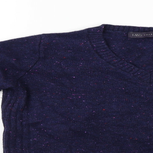 Marks and Spencer  Womens Blue   Pullover Jumper Size 6