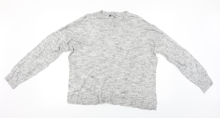 Oasis Womens Grey Pullover Jumper Size L