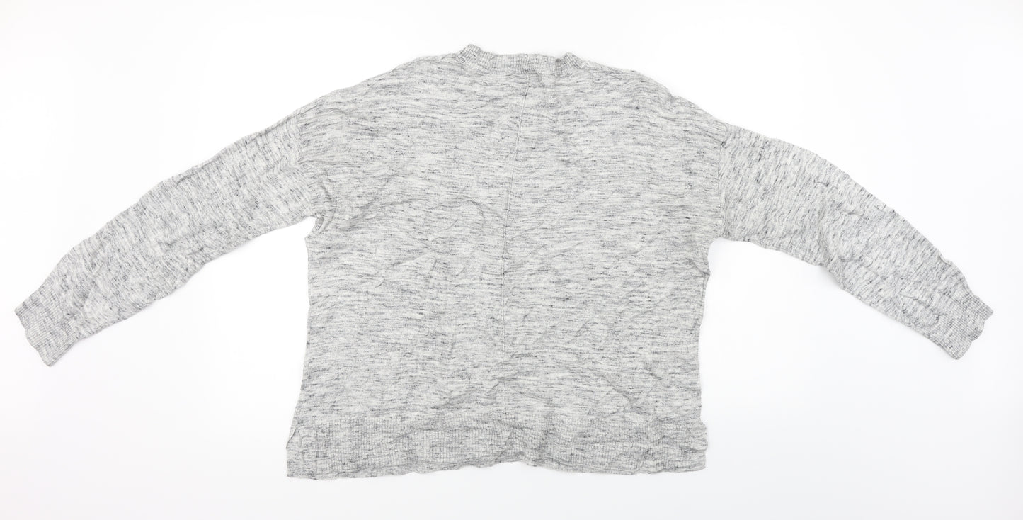Oasis  Womens Grey   Pullover Jumper Size L