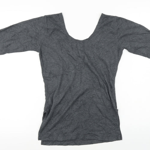 jockey thermal Womens Grey   Basic T-Shirt Size M