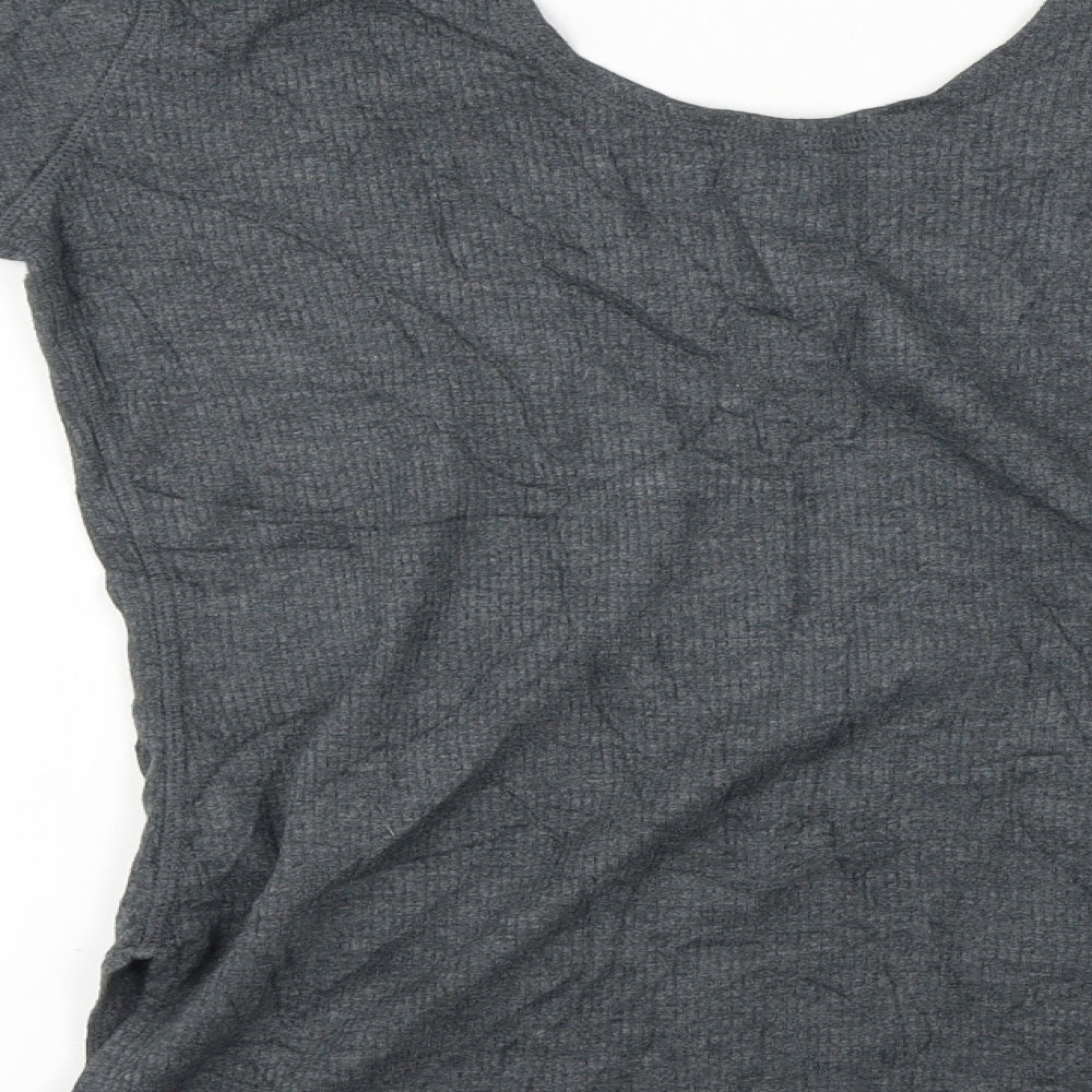 jockey thermal Womens Grey   Basic T-Shirt Size M