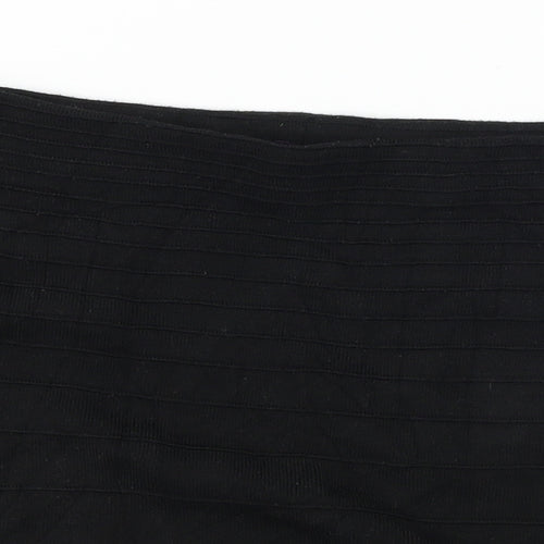 Promod Womens Black   A-Line Skirt Size 26 in