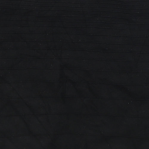 Promod Womens Black   A-Line Skirt Size 26 in