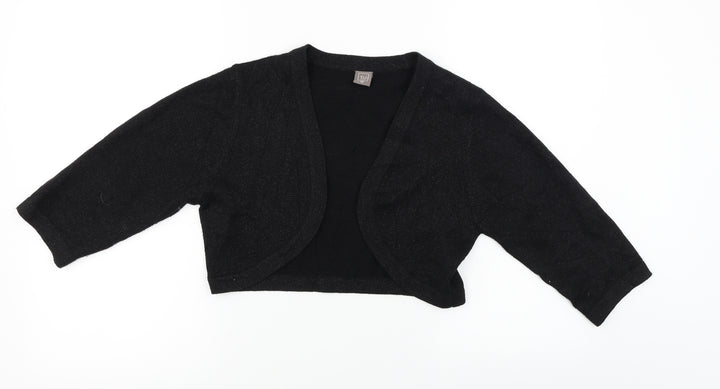 TU Womens Black   Cardigan Jumper Size 12