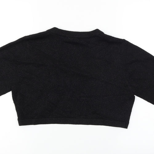 TU Womens Black   Cardigan Jumper Size 12