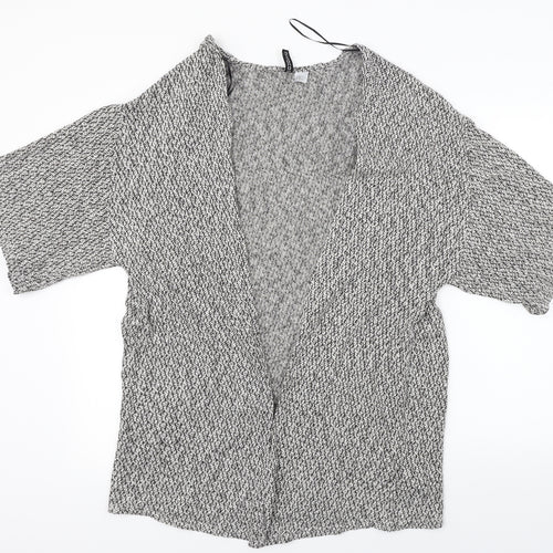 H&M  Womens Grey   Cardigan Jumper Size M