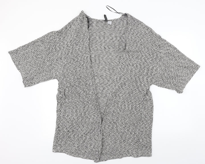 H&M  Womens Grey   Cardigan Jumper Size M