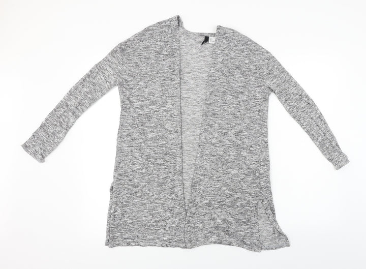 H&M Womens Grey Cardigan Jumper Size S