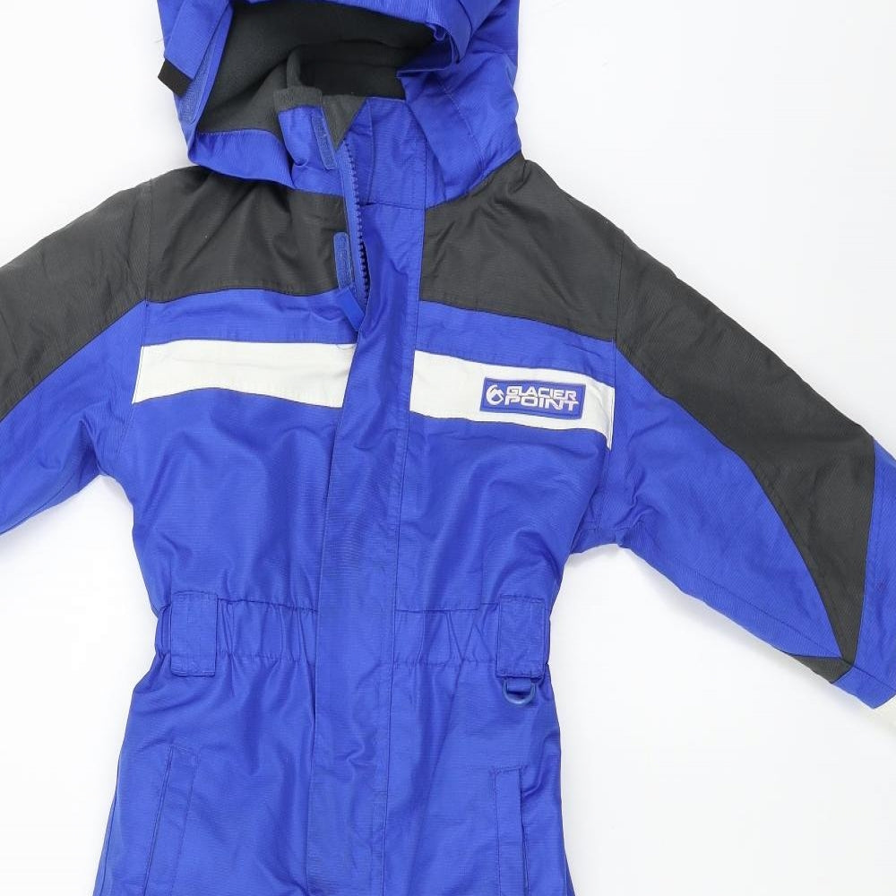 Glacier Point  Boys Blue    Snowsuit Size 4-5 Years