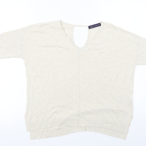 Marks and Spencer  Womens Beige   Pullover Jumper Size 12