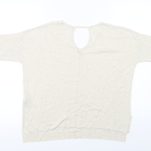 Marks and Spencer  Womens Beige   Pullover Jumper Size 12