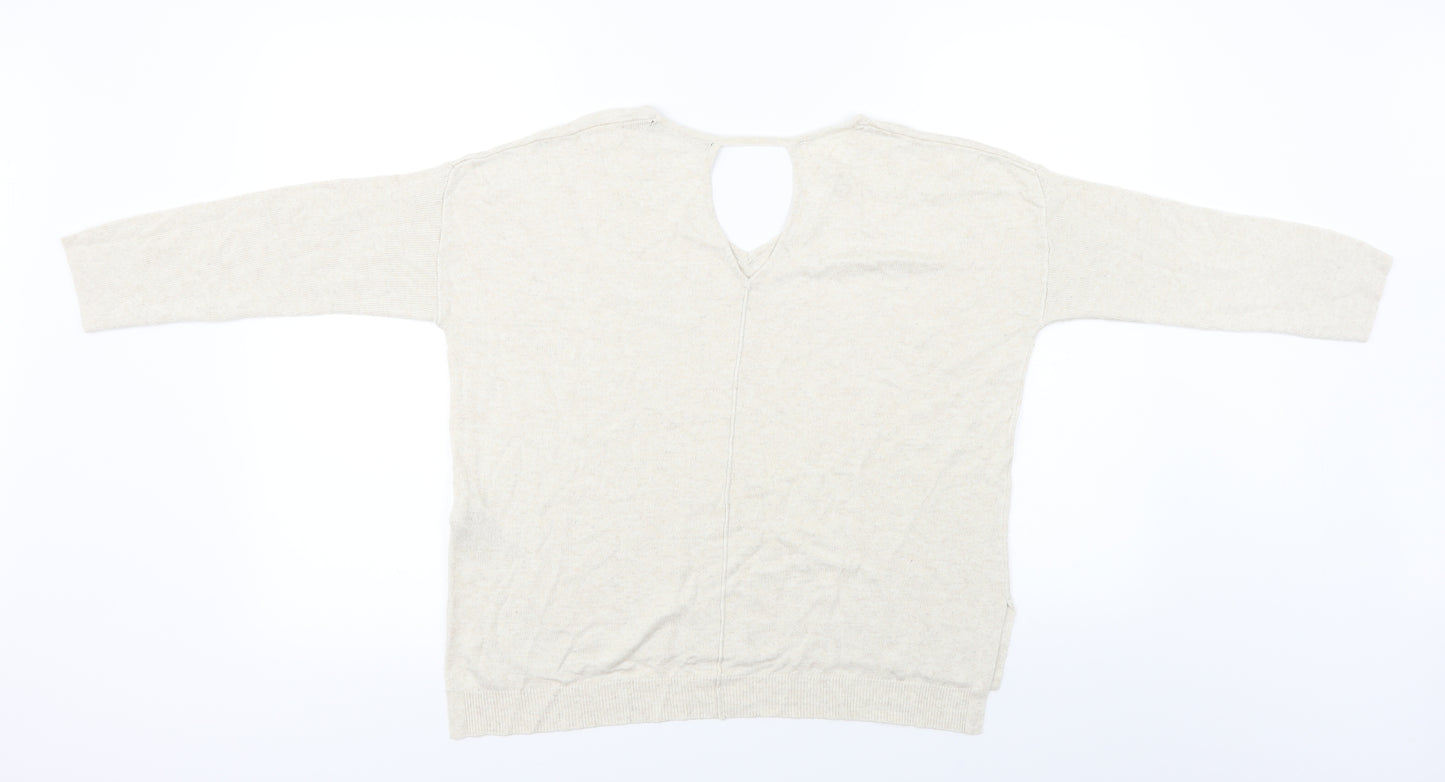 Marks and Spencer  Womens Beige   Pullover Jumper Size 12