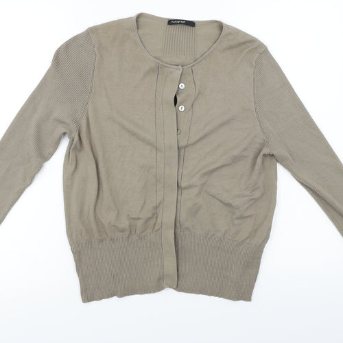 Autograph  Womens Brown   Cardigan Jumper Size 14