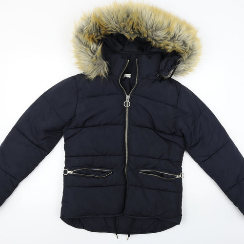 Topshoop  Womens Black   Jacket Coat Size 8