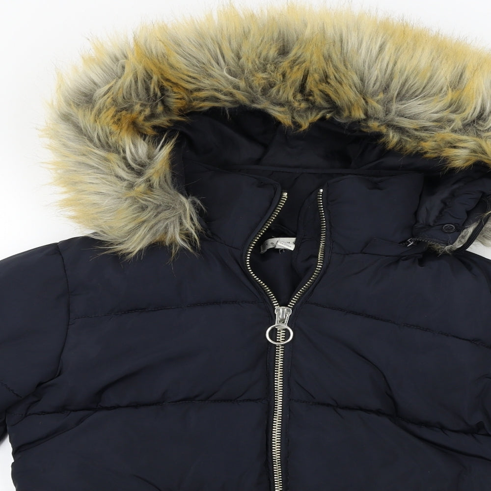 Topshoop  Womens Black   Jacket Coat Size 8