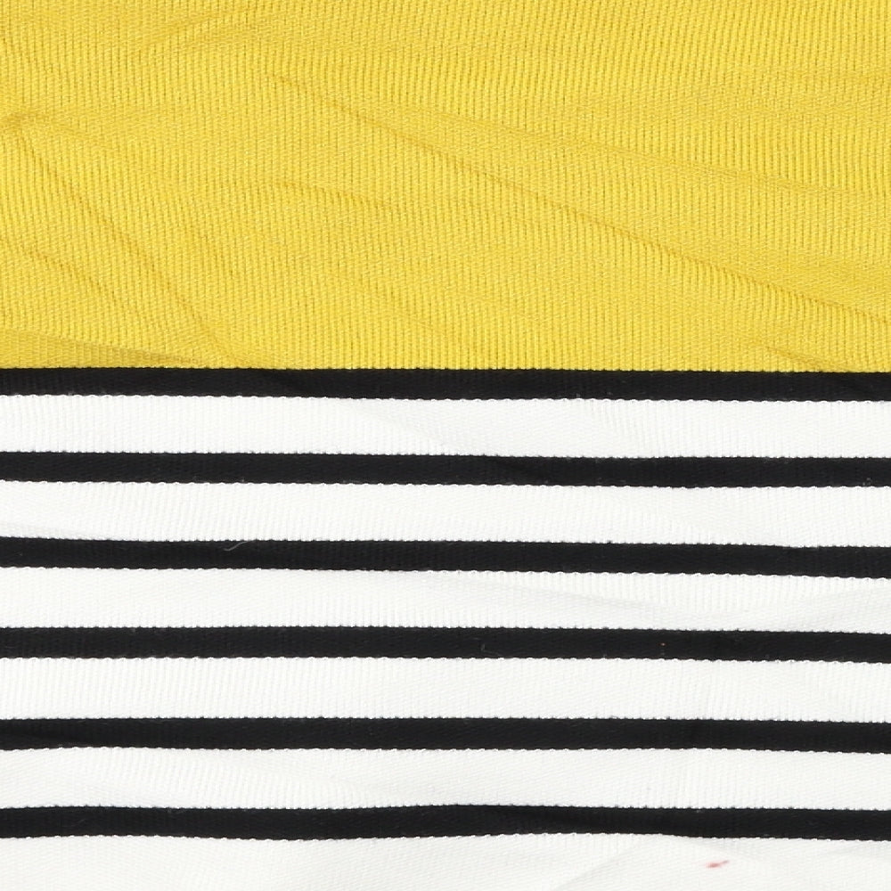 New Look  Womens White Striped  Pullover Jumper Size M