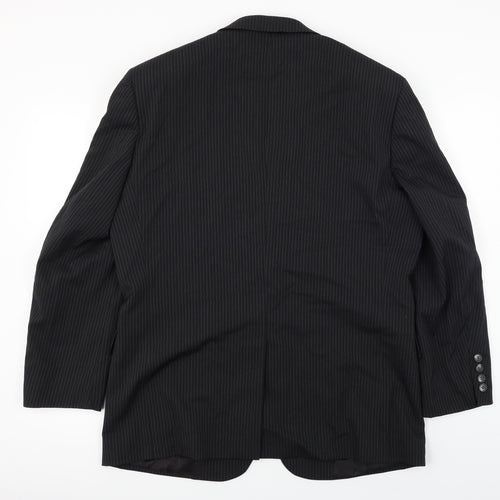 Peter Van Holland  Mens Black   Jacket Blazer Size 46