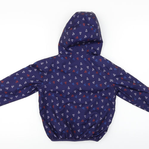Crafted Boys Blue   Jacket Coat Size 8-9 Years