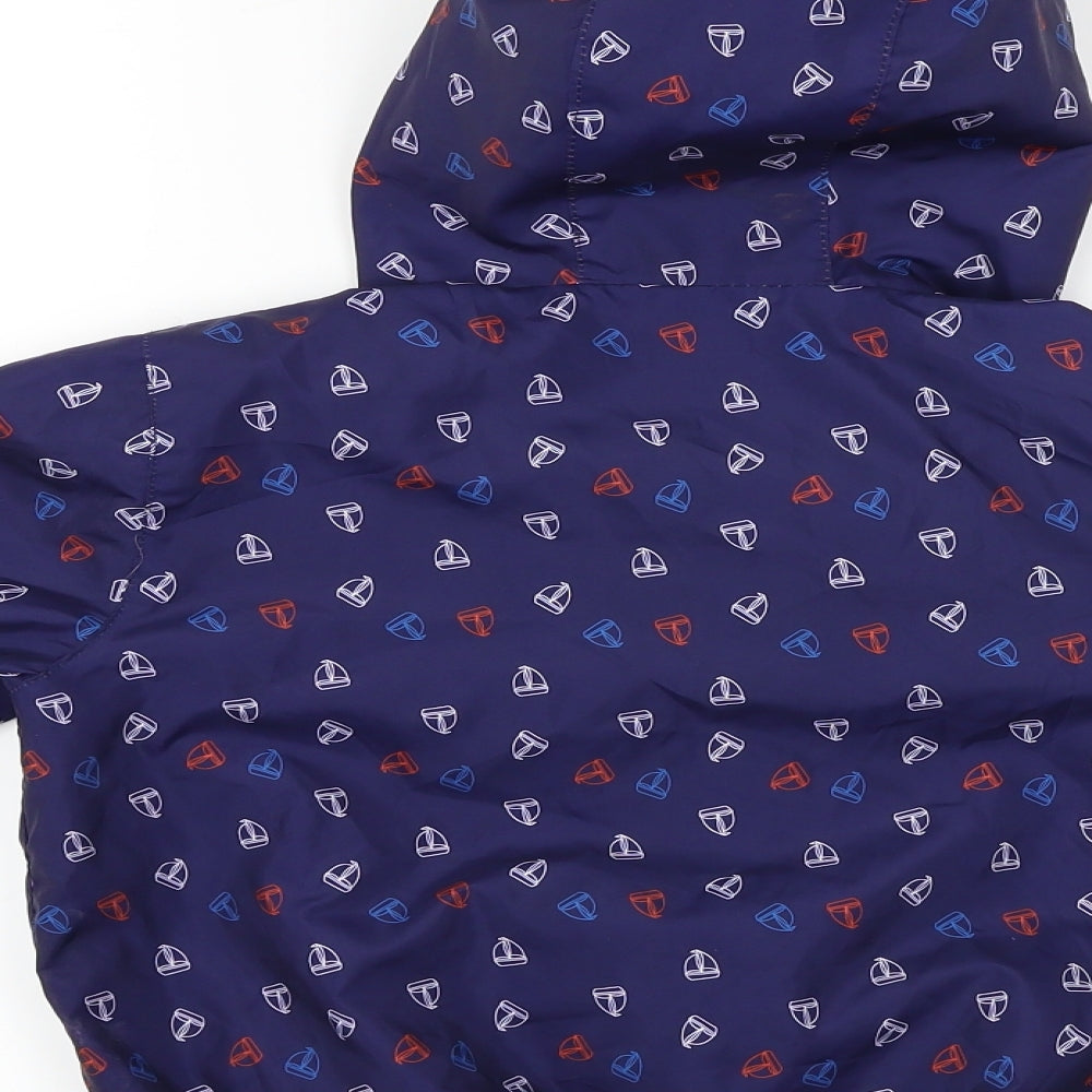 Crafted Boys Blue   Jacket Coat Size 8-9 Years