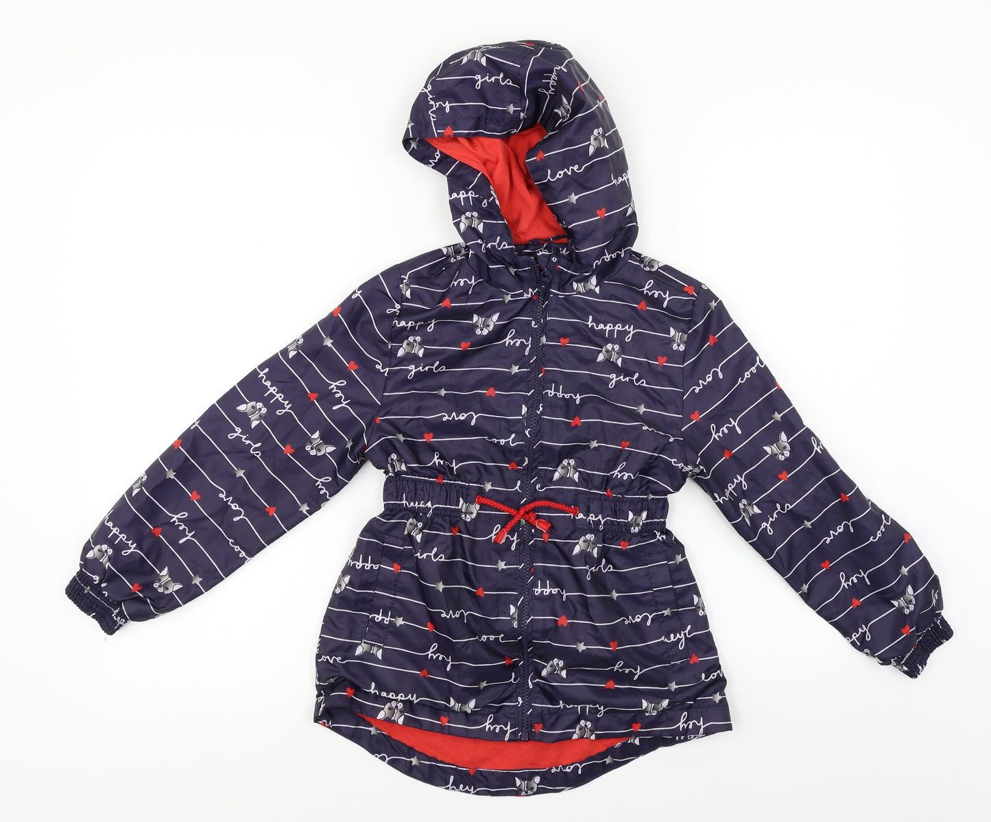 George  Girls Blue   Kimono Coat Size 7-8 Years