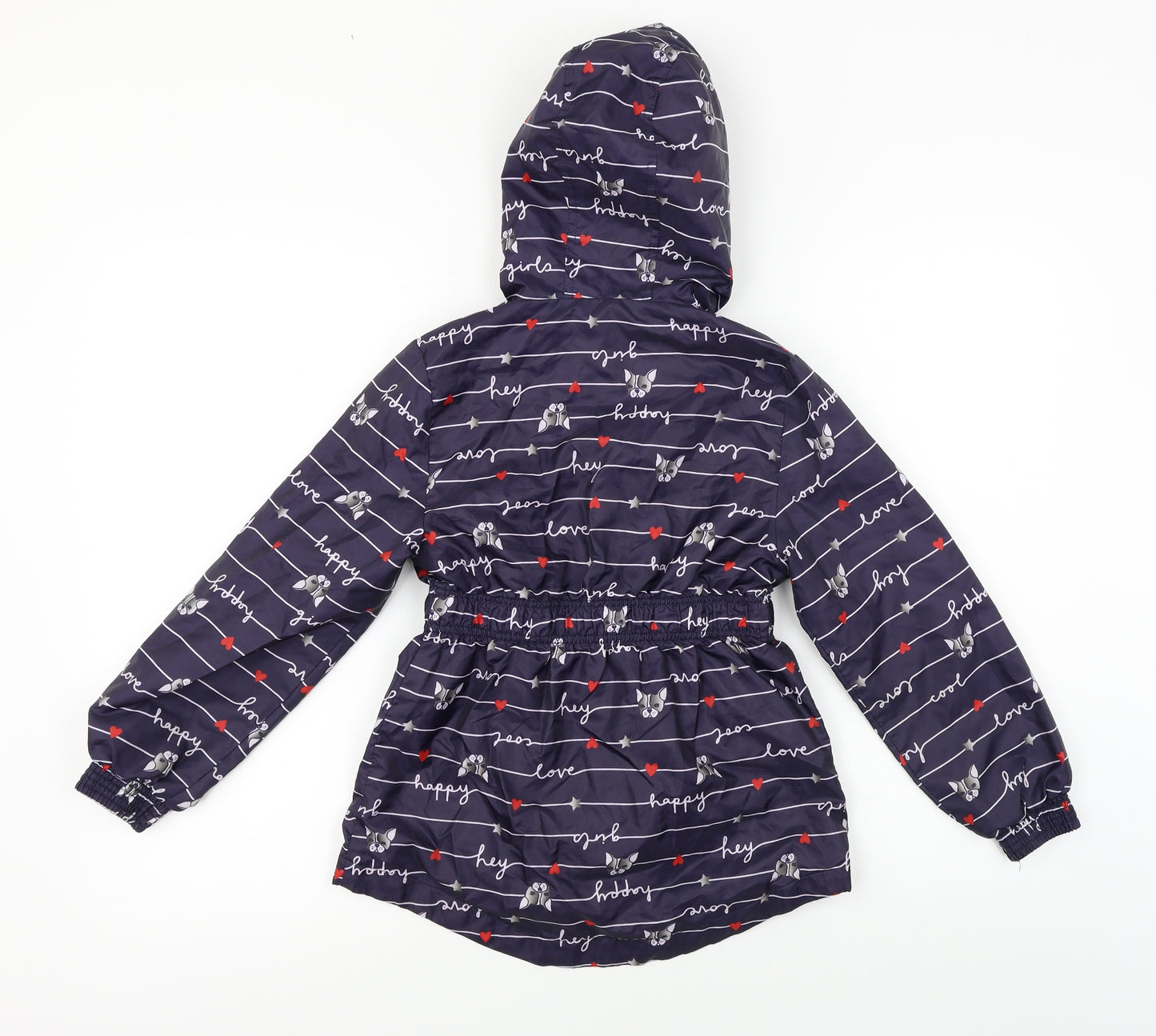 George  Girls Blue   Kimono Coat Size 7-8 Years