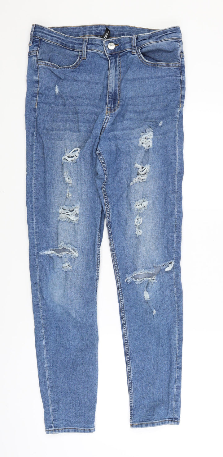 Divided Womens Blue   Skinny Jeans Size 10 L28 in