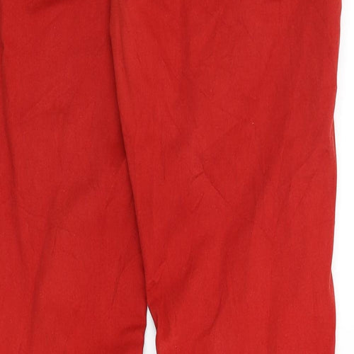 Leana Woman Womens Red   Skinny Jeans Size 8 L27 in