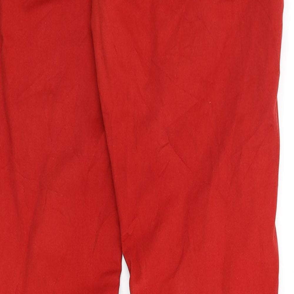 Leana Woman Womens Red   Skinny Jeans Size 8 L27 in
