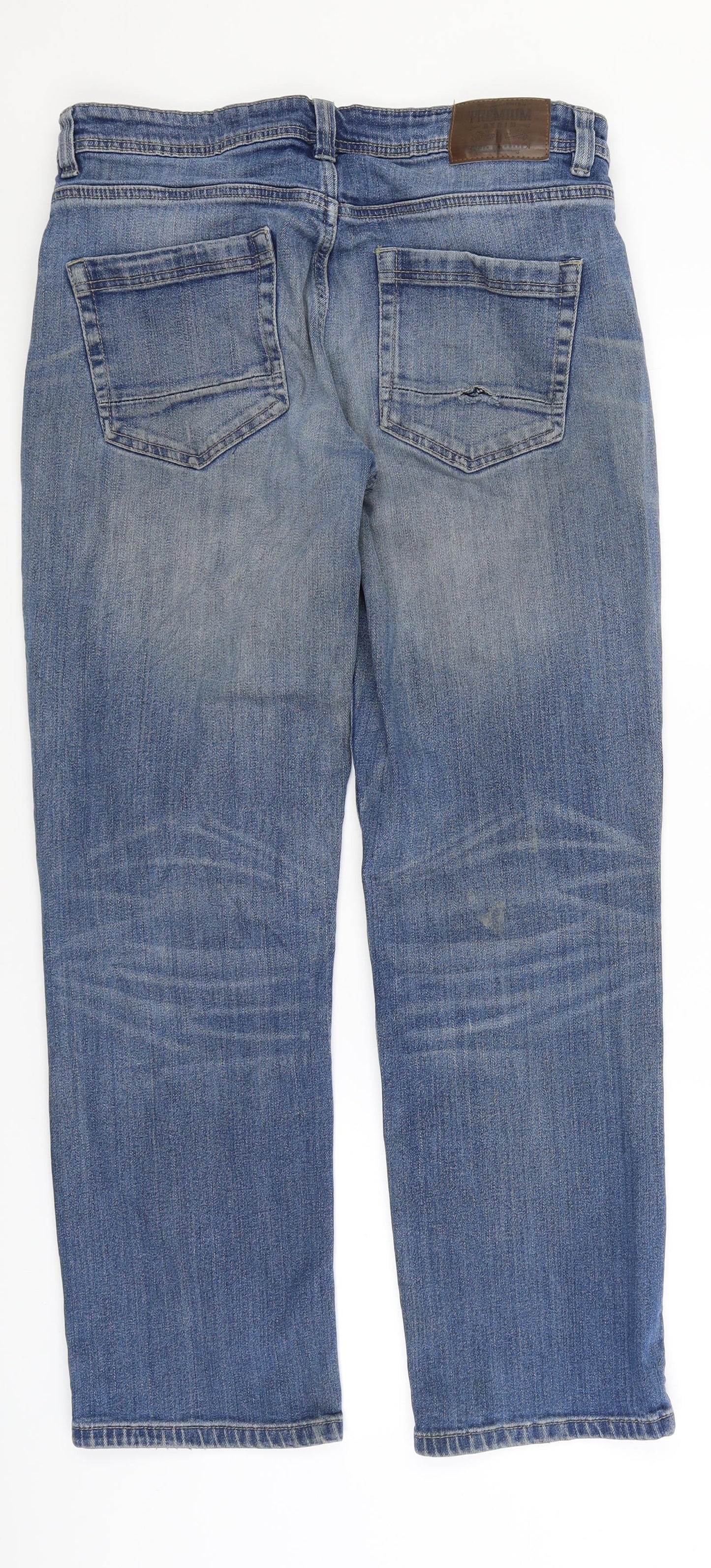George Mens Blue   Straight Jeans Size 34 L29 in