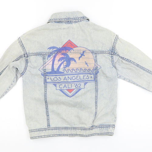 NEXT Girls Blue  Denim Jacket  Size 8 Years  - LA California