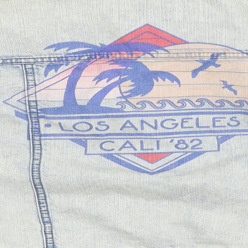 NEXT Girls Blue  Denim Jacket  Size 8 Years  - LA California