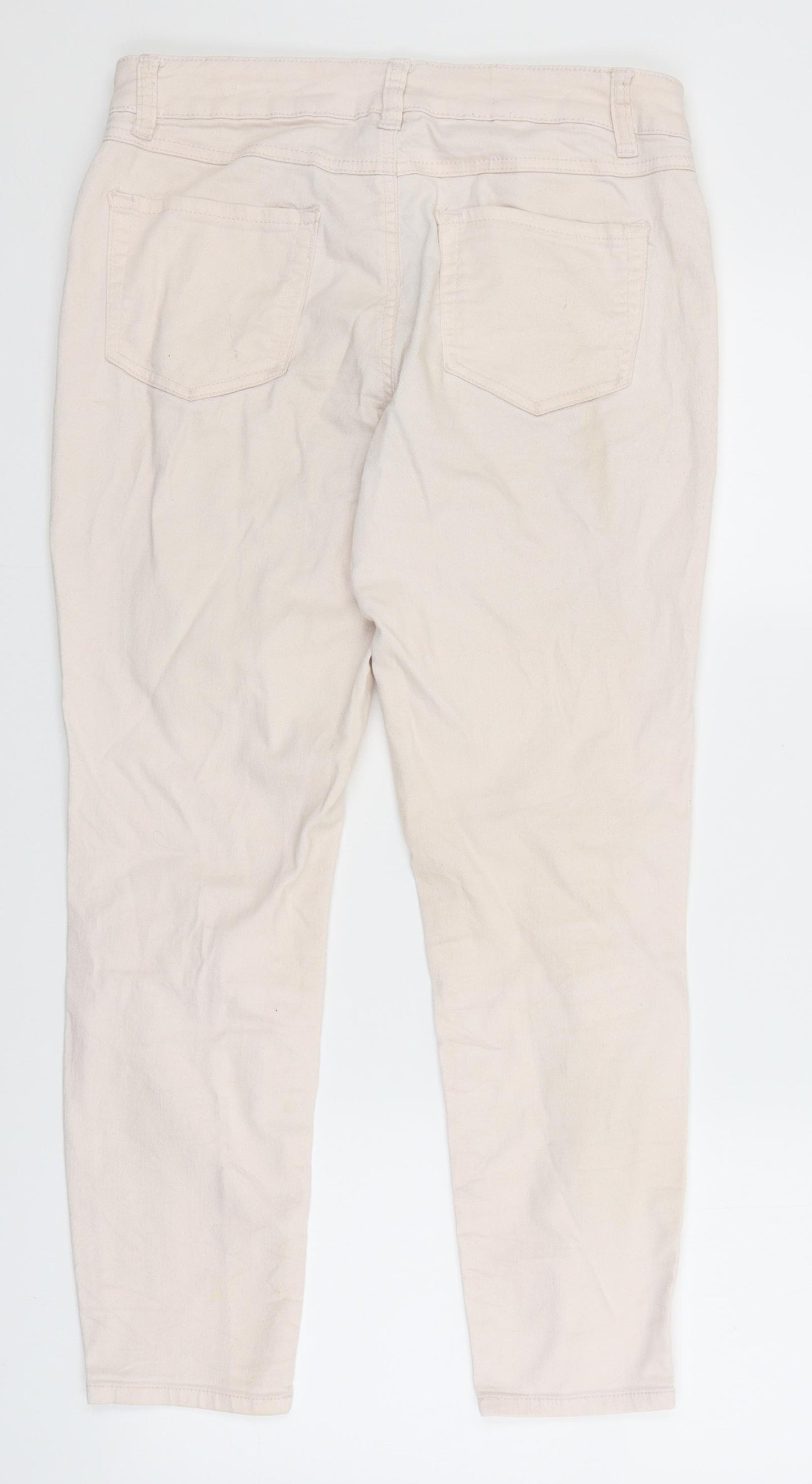 d.jeans Womens Pink   Skinny Jeans Size 8 L25 in