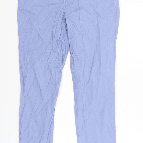 Maine Womens Blue   Capri Trousers Size 10 L27 in