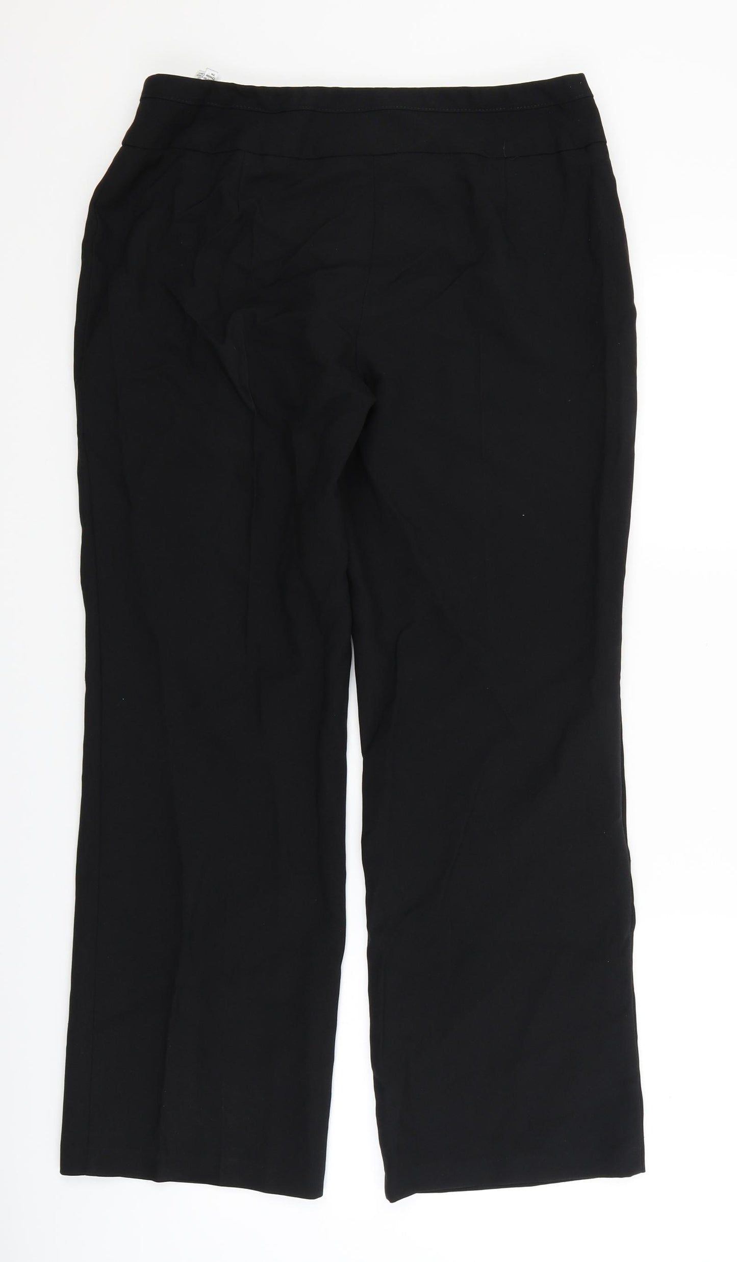 Marks and Spencer Womens Black   Dress Pants Trousers Size 12 L27 in