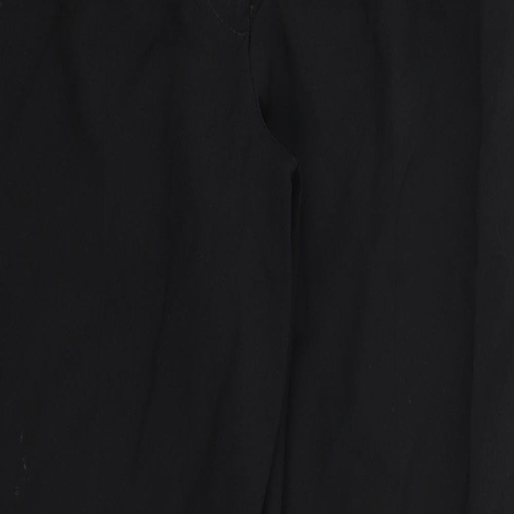 Marks and Spencer Womens Black   Dress Pants Trousers Size 12 L27 in