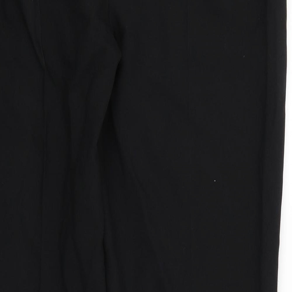 Marks and Spencer Womens Black   Dress Pants Trousers Size 12 L27 in