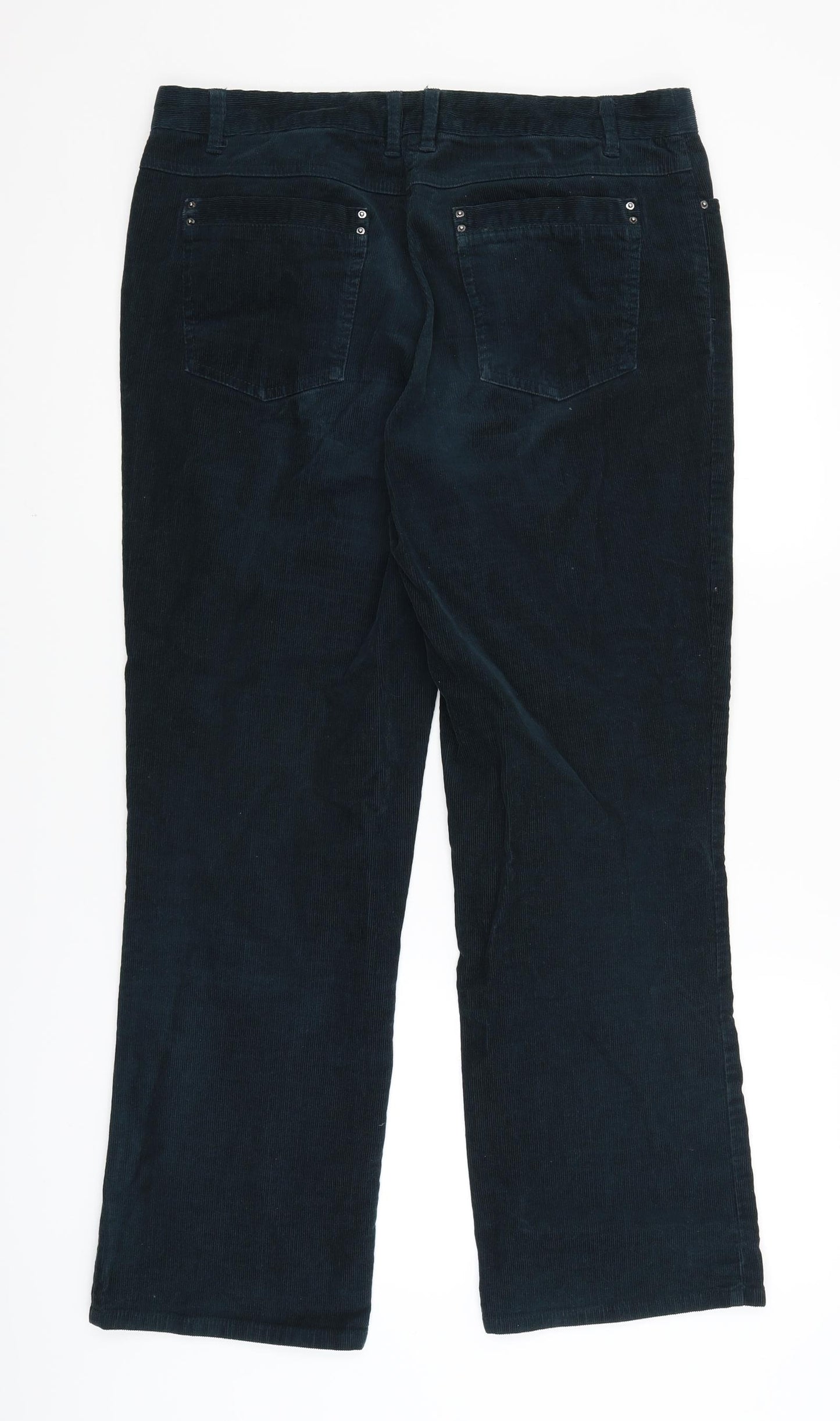 Preworn Womens Blue   Trousers  Size 14 L27.5 in